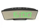 Настольные изогнутые зеркальные электронные LED часы DT-6507 Черный (zhs0266) - изображение 9