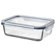 Контейнер для еды с крышкой IKEA 365+ 1л стекло 892.690.71 - изображение 1