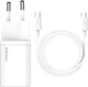 Блок питания и кабель Baseus Super SI PD 25W (1 Type-C) TZCCSUP-L02 белые - изображение 1