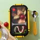 Ланч бокс зі сталевою ємністю Bee Lunch 550 мл - чорний/жовтий (LB-94732) - зображення 6