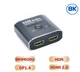 Відео спліттер HDMI 8K 3D v2.1 комутатор двонаправлений на 2 монітори (Switch-8K-1TO2) - зображення 2