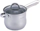 Кастрюля-фритюрница Kamille 18 см 3.5 л с крышкой и корзиной из нержавеющей стали для индукции и газа (5258) - изображение 1