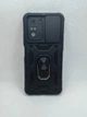 Протиударний чохол Defense Ring для Xiaomi Redmi K40 з кільцем Чорний - зображення 1