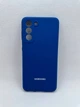 Чехол Silicone Cover Full для Samsung Galaxy S21 Синий - изображение 1