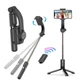 Селфі-палка Gimbal GS-30 зі стабілізатором телефону, Bluetooth кнопка - зображення 2