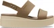 Женские сандалии CROCS Women’s Brooklyn Low Wedge 37 Хаки/бежевый 206453 - изображение 4