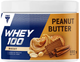 Masło orzechowe Trec Nutrition Peanut Butter Whey 100 550 g Biscuit (5902114040697) - obraz 1