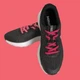 Шнурки для спортивной обуви Two Laces плоские объемные 6 мм, длина 100 см, малиновый (60840074) - изображение 2