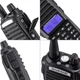 Портативна рація Baofeng UV-82 5W Li-ion UHF/VHF Чорний (Kali) - зображення 9