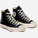 Жіночі кеди високі Converse Chuck 70 Canvas 162050C 37.5 (5US) 24 см Black/Black/Egret (888755675182) - зображення 3