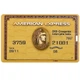 Флешка USB BauTech 128GB банковская карта Золотой (1012-439-01) - изображение 1
