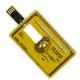 Флешка USB BauTech 128GB банковская карта Золотой (1012-439-01) - изображение 4