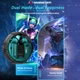 Игровые Bluetooth - наушники Monster XKT10 Зеленые (1012-465-00) - изображение 3