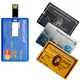 Флешка USB BauTech 128GB банковская карта Синий (1012-439-00) - изображение 2