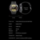 Смарт часы мужские UWatch с фитнес трекером K56 Черный (1012-445-00) - изображение 3