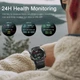 Смарт часы мужские UWatch с фитнес трекером K56 Черный (1012-445-00) - изображение 10