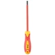 Отвертка Molder шлицевая диэлектрическая VDE 1000В, SL5.5x125mm (MT35005) - изображение 2