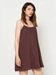 Сарафан женский летний Outhorn Dress F031 OTHSS23TDREF031-50S L Коричневый (5904698136919) - изображение 1