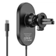 Тримач HOCO Powerful magnetic wireless charging car holder CA90 15Вт black - изображение 2