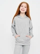 Подростковый спортивный костюм (худи + штаны) для девочки Smile Time Real SX3-45-2-2 140 см Серый меланж (st_2000000134567) - изображение 4