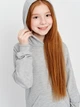 Подростковый спортивный костюм (худи + штаны) для девочки Smile Time Real SX3-45-2-2 140 см Серый меланж (st_2000000134567) - изображение 6