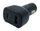 Автомобільний зарядний пристрій XON MaxCharge Type-C 65W (1 x PD65) + QC3.0 Black (CM1A1C65WB 3494) - зображення 1