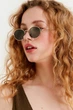 Круті сонцезахисні окуляри Honey Fashion Accessories золотистий/зелений (4-61) - зображення 1