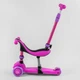 Самокат-велобег 3в1 трехколесный со светом и сидением BS-26566 Best Scooter - изображение 2