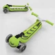 Самокат трехколесный складной Y-00436 Best Scooter салатовый - изображение 6