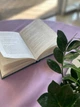 Скатерть однотонная с Тефлоновым покрытием хлопковая Водоотталкивающая 110х140 см Лавандовая - изображение 4