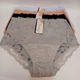 Женские трусики высокие 2XL однотонные 0562k - 4 шт - изображение 1