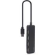 Концентратор Gembird USB-C 4 ports USB 2.0 black (UHB-CM-U2P4-01) - зображення 2