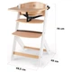 Стульчик для кормления Kinderkraft Enock Gray Wood (5902533915095) - изображение 6