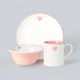 Тарілка обідня MBM HOME "Дитяча фантазія" KP-46 PINK 20 см рожева - зображення 4