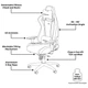 Кресло игровое Noblechairs Epic Gaming Black Edition (NBL-PU-BLA-004) - изображение 9