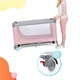 Ліжечко Kinderkraft манеж Leody Pink (5902533917983) - зображення 10