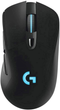 Logitech G703 Hero 16K Lightspeed Gaming Mysz komputerowa Bezprzewodowa/USB Czarna (910-005640) - obraz 1