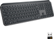 Klawiatura bezprzewodowa Logitech MX Keys Advanced Wireless Illuminated Graphite (920-009415) - obraz 1