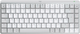 Klawiatura bezprzewodowa Logitech MX Keys Mini For Mac Wireless Illuminated Pale Grey (920-010799) - obraz 1