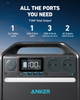 Зарядна станція Anker PowerHouse 535 / 716 Вт / 512 Вт⋅год / LiFePO4 (A1751311) - зображення 20