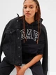 Худи женское GAP 463506-01 S Черное (1200112707463) - изображение 1