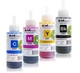Комплект чернил InkSystem для Epson L series (B/C/M/Y) 4x100ml Светостойкие (003408) - изображение 1