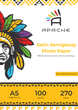 Фотобумага Apache A5 (100л) 270г/м2 Премиум Сатин полуглянец (AP-270PPG/100A5) - изображение 1