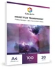 Пленка Galaxy А4 (20л) 100мкм Прозрачная Cтруйная печать (A4.FILM20-INK) - изображение 3