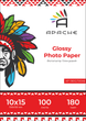 Фотобумага Apache 10х15 (100л) 180г/м2 глянцевая (AP-180G/100A6) - изображение 1