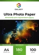 Фотопапір Galaxy A4 (100л) 180г/м2 Ultra Глянець (GAL-A4UHG180-100) - зображення 1