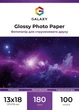 Фотопапір Galaxy 13x18 (100л) 180г/м2 Глянцева (GAL-5RHG180-100) - зображення 1