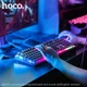 Игровая проводная клавиатура с мышкой 2в1 Gaming Combo HOCO Luminous RGB подсветка GM18 RU/ENG раскладка - изображение 9