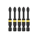 Набор бит DeWALT IMPACT TORSION, ударные, Philips, Ph2, L= 50 мм, 5 шт (DT7998T) - изображение 2
