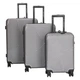 Валіза Enrico Benetti Louisville Grey M (Eb39040 012-60) - зображення 7